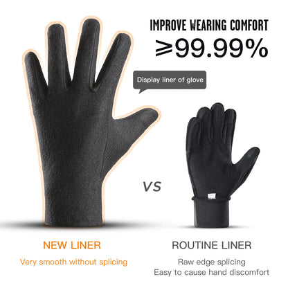 Cycling Gloves Touch Screen - Windproof Sports Gloves Warm 3M Thinsulate