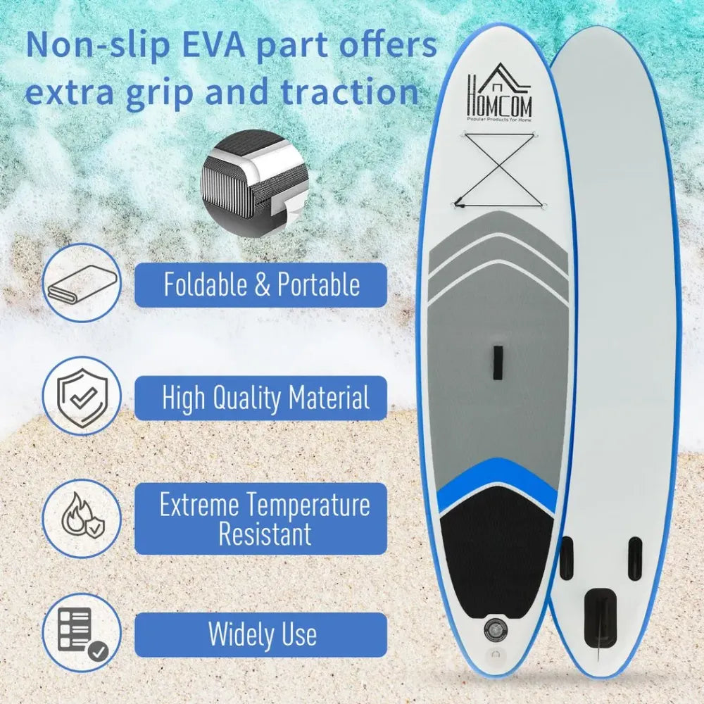 10ft Inflatable Stand-Up Paddle Board SUP
